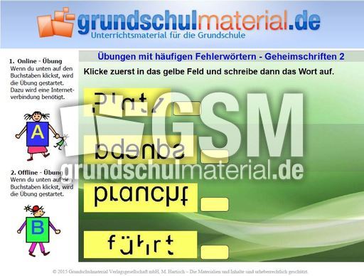 Häufige Fehlerwörter - Geheimschriften_2.zip